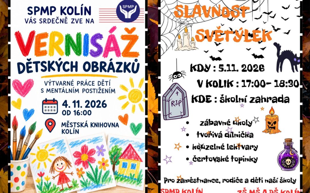 Pozvánky na blížící se akce